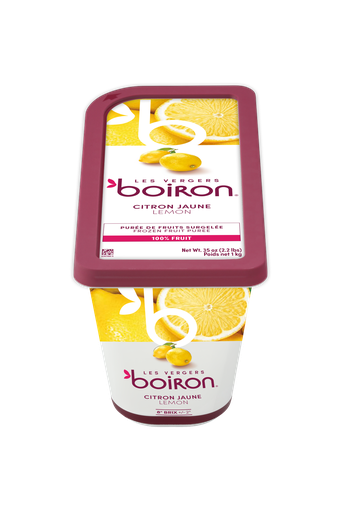 [02100060] ❄️BOIRON 569 PUREE CITROEN WHITOUT SUCRE 100% 6X1KG = KG