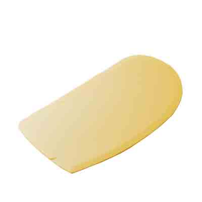 [50121014] ASYMMETRICAL PLASTIC PICK-UP HORN 12X8.6CM