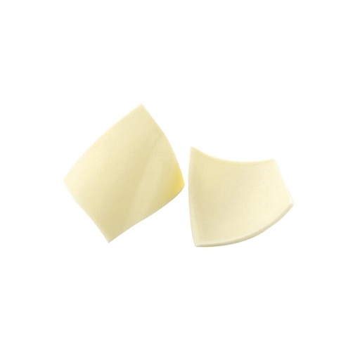 [08054863] 1034944 WHITE CURVED PLATE MINI 2.5CM 210PCS ***S/CD***