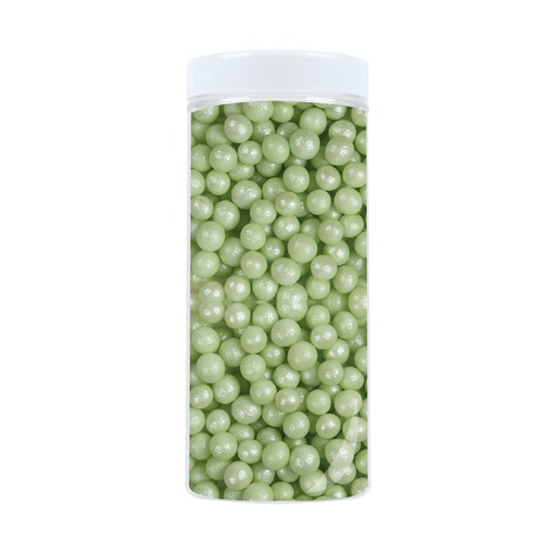 [08081052] *FF*1057547 PARELGROENE SUIKERPARELS 400 G