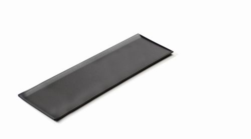 [53302057] BLACK PLEXI TRAY “SMOKE” 60X20CM H5MM