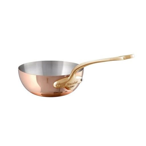 [60252055] MAUVIEL M'150B SAUTEUSE BOMBEE 20CM S/C CUIVRE/BRONZE-NON INDUCTION