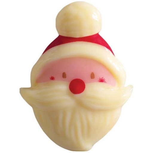 [08056745] 060504 PCB TÊTES DE PÈRE NOËL CB 5X3,8 CM 84PCES ***S/CD***