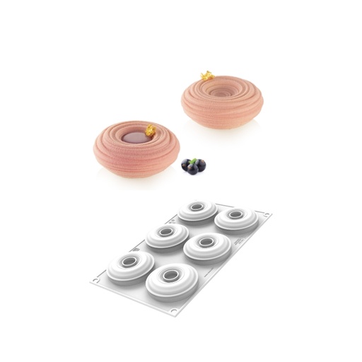 [51661577] SILIKOMART SILICONE MOLD SARA 100 Ø7.5CM H3CM