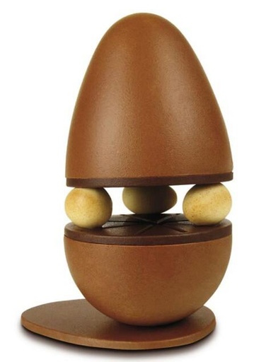 [70410442] PAVONI THERMOFORMED EGG MOLDS "DECK" KIT 2 PIECES 135 X 100 X H 165 MM