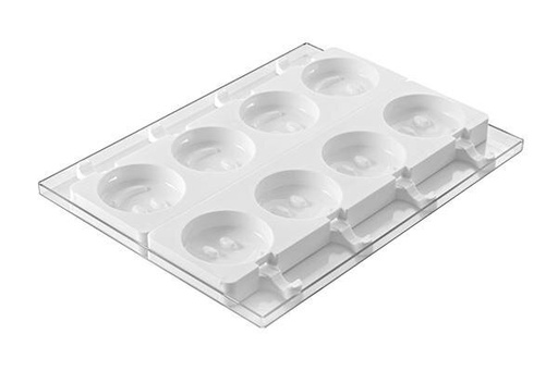 [70408632] SILIKOMART GEL07 MOLD 8 FRISCOS FUNNY SMILEY 100ML + 50 STICKS