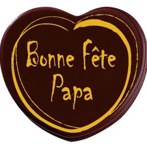 [08057189] 061367 PCB HARTEN CN BONNE FÊTE PAPA 4,8X4,5 CM 40 STUKS ***S/CD***