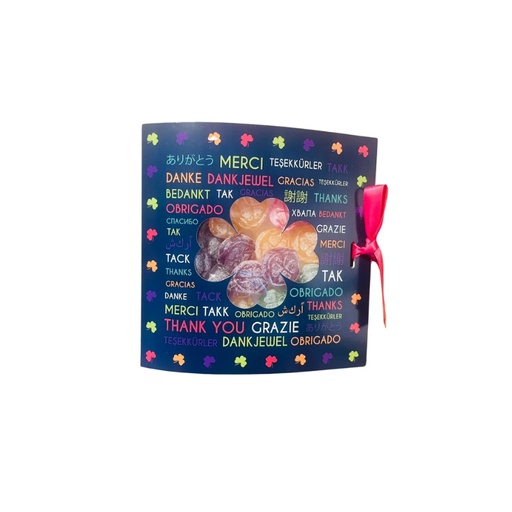 [14100643] LUCKY SWEET CANDY ASSORTMENT 65GR "THANK YOU" CARD