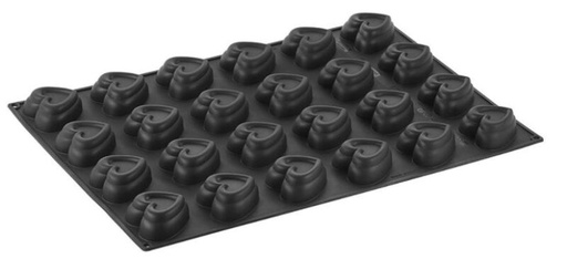 [70410384] PAVOFLEX LOVE HEART MOLD 60X40CM 24 PRINTS