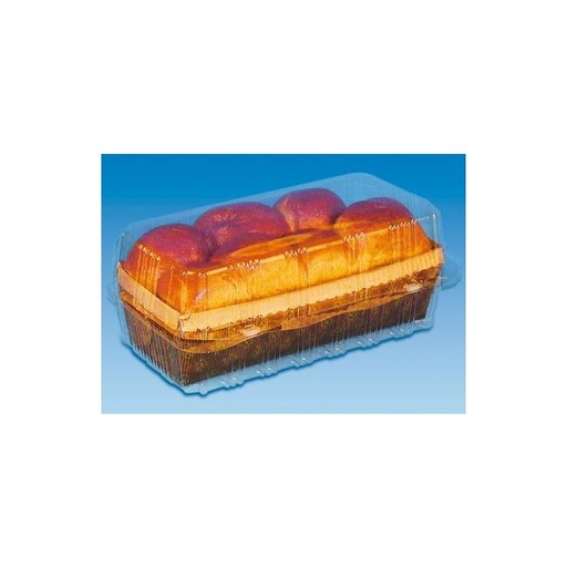 [41802303] PATIPACK VIERKANT PATISS DOOS 180X85X65MM VENTILEREND CHARNIER DEKSEL 420 STUKKEN