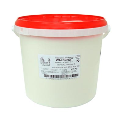 [06020038] WALSCHOT VETTE WITTE KAAS 5KG