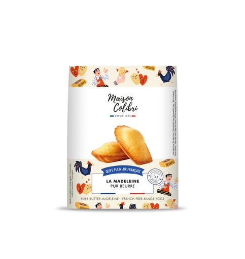 [11010434] COLIBRI MADELEINE PUR BEURRE 175GR 7X175GR