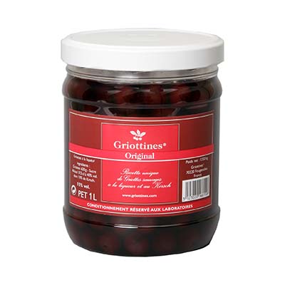 [01010381] CERISES GRIOTTINES 15% AU KIRSCH ACCISES INCLUSES 1L