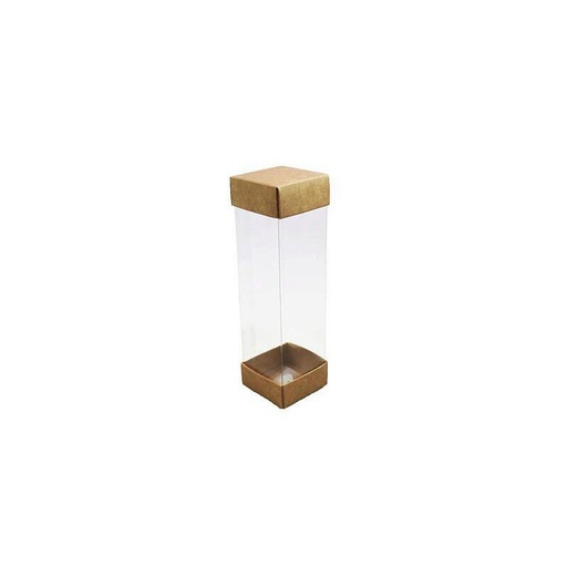 [42500049] COLUMN CASE WITH KRAFT BASE HT 24CM BASE 50 X 50MM PACK OF 10 PCES