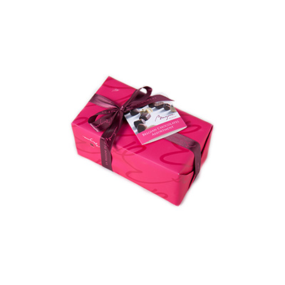 [11040096] BRUYERRE BALLOTIN TYPE 500GR GARNI EVENEMENT EMBALLAGE FUCHSIA