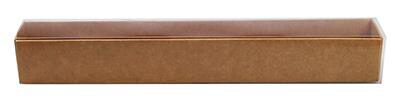 [60700016] REGLETTE KRAFT COUVERCLE TRANSPARENT 229 X 33 X 32MM CARTON DE 25 PCES