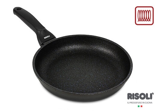 [60251106] RISOLI BLACK+ 28CM NON-STICK ELDIAMANT SAUTE PAN - ALL HOB