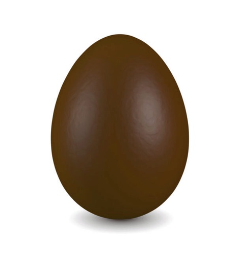 [54402198] VORM2 EFFEN HALVE EI POLY 230GR HAARSCHEUR H150MM-BASIS104MM