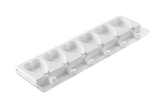 [70408644] SILIKOMART GEL03M VORM 8 MINI FRISCOS HARTJES 45ML + 100 STOKKEN