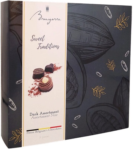 [11040372] BRUYERRE BOITE 9 PCES NOIR 115G 12X1B