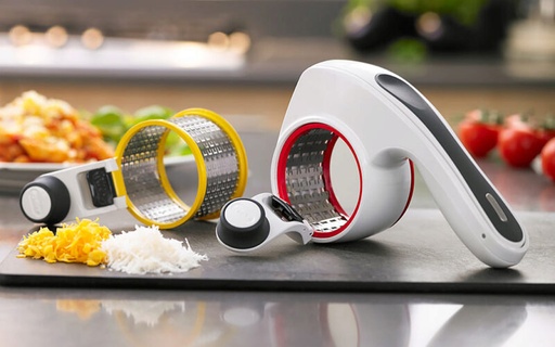 [54912127] ZYLISS 2-DRUMS CHEESE GRATE FINE + COARSE