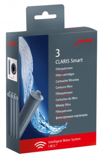 [60511006] JURA CLARIS SMART (SET DE 3) FILTRES ANTHRACITES Z6-E6-E8-S8-ENA8-ENA4-WE6-WE8