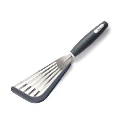 [57661793] LACOR FISH SPATULA STAINLESS STEEL/SILICONE EDGE18X8-30CM