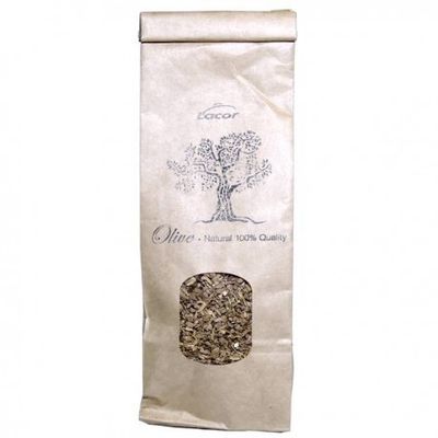 [54904733] LACOR HOUTSCHILFERS VOOR TE ROKEN 100%OLIJFSCHILFERS NATUUR 100GR