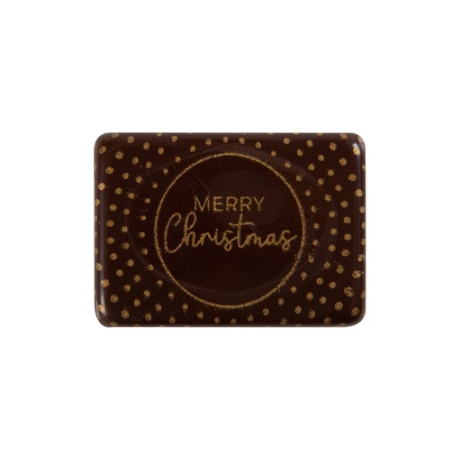 [08054979] *FF* 2015663 PLAQUETTE MERRY CHRISTMAS 4X2,8CM 120PCS ***S/CDE***