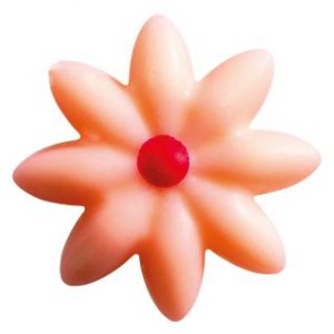 [08057131] 061306 PCB PÂQUERETTES PAG ROSE Ø 2,5 CM 117PCES ***S/CD***