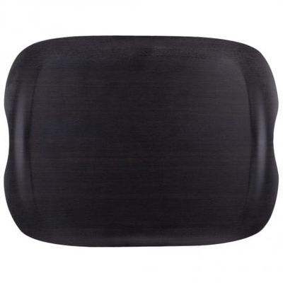 [57662849] ROLTEX PLATEAU RECT. DARK WOOD 43X33CM LEGER EARTH TRAY WAVE 90%