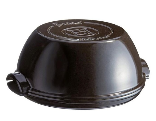 [55330014] EMILE HENRY BLACK HOMEMADE BREAD SET 32.5X29.5X14CM15.2L