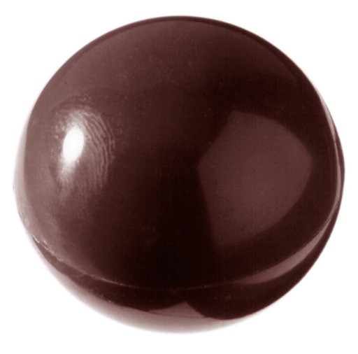 [70409550] MOULE À CHOCOLAT DEMI SPHÈRE 38MM CW2002 3X5 -- 19GR