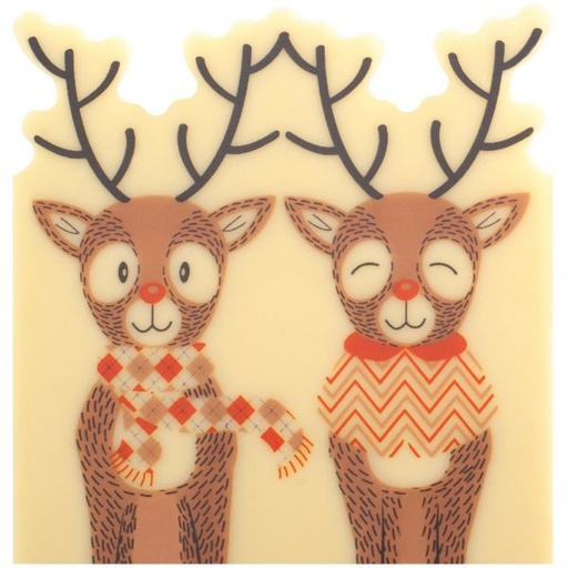 [08056693] 060402 PCB EMBOUTS CB RENNES 2 DESIGNS 8,5X8 CM 40PCES ***s/cd***