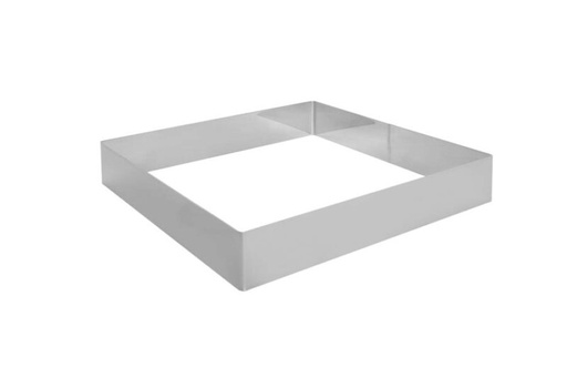 [51701124] VIERKANT INOX KADER 26 X 5CM