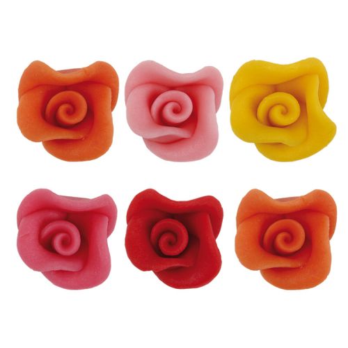[08030716] *FF*1061003 KLEINE ROZEN 2,5CM 35 STUKS
