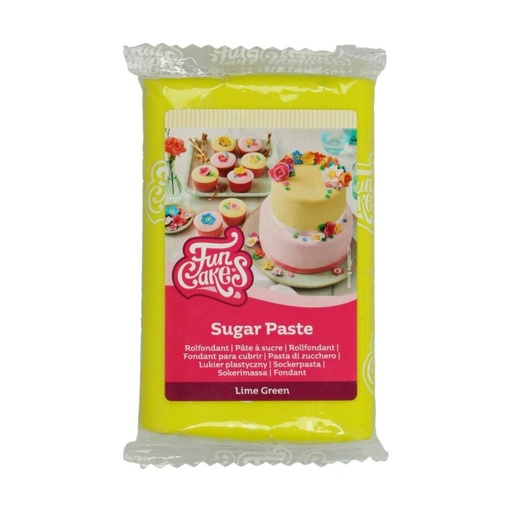 [70407363] FUNCAKES PATE A SUCRE VERT LIME 250GR