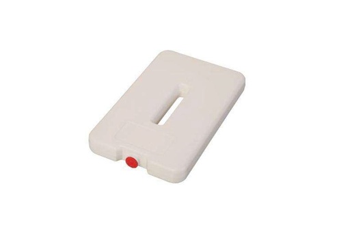 [54101036] WITTE EUTECTISCHE BORD GN1/4 26,5X16,2CM -16°C RODE DOP