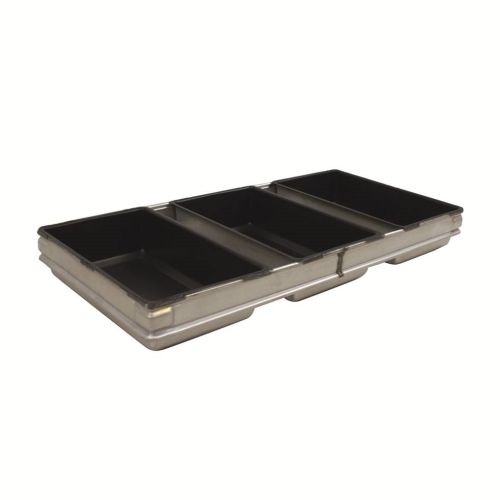 [51201460] ASSEMBLY OF 3 BREAD TURNS 24X14CM HT 6CM TEFLONED FOR 52CM DECK OVEN