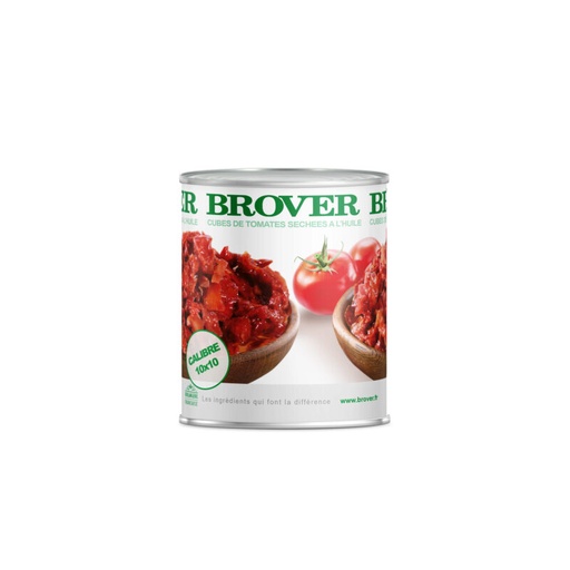 [06100877] BROVER GECONSERVEERDE TOMATENBLOKJES IN OLIE 1KG ***NIET BESCHIKBAAR***