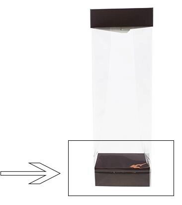 [60700288]  BASE N°8 FIG FOR BAG BOTTOM 8X5X3CM 100PCS