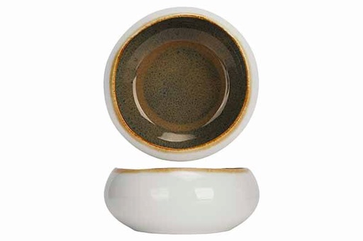 [60251808] C&T SALADIER SPLASH IVORY 12XHT5CM