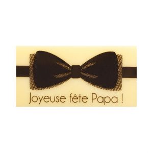 [08057744] PCB Rectangles WC Papa Chic 4x2 cm 140pces ***s/cd***