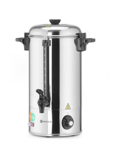 [60511069] HENDI HOT DRINK DISPENSER STAINLESS STEEL 9L SINGLE WALL 2200W