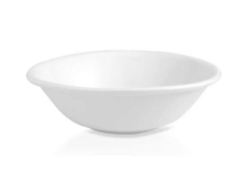 [60251423] GURAL SALAD BOWL 19XH6.0CM 650ML WHITE PORCELAIN - 601117