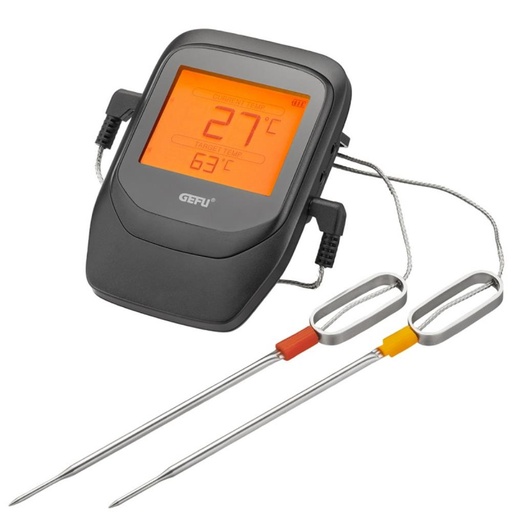 [62250720] GEFU THERMOMETER CONTROL GRILL & ROAST BLUETOOTH 6 CHANNELS + 2 PROBES