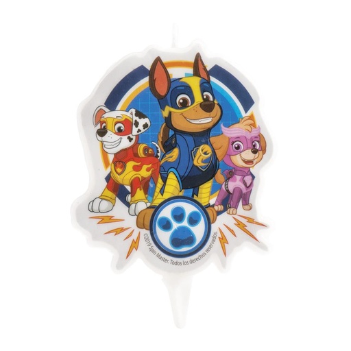 [08041296] PAW PATROL 2D KAARS 7,5CM