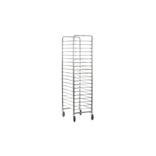 [55500297] 20-TIER PASTRY LADDER 40 X 80 CM STAINLESS STEEL SS STOP - 8CM SPACE BETWEEN LEVELS