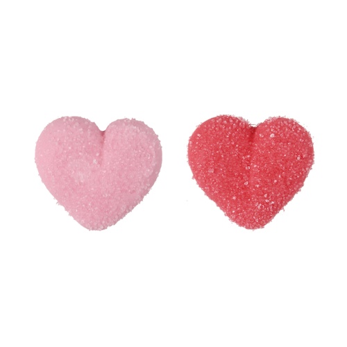 [08060301] 1051899 HEART WITH 2-TONE SUGAR DIAM 25MM 336PCE