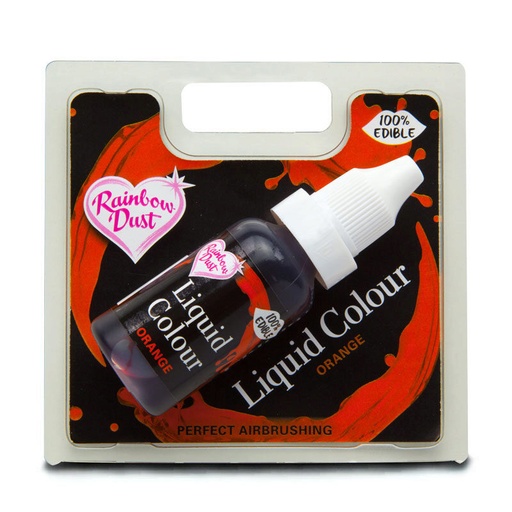 [70407219] WATEROPLOSBARE VOEDINGSKLEURSTOF ORANJE 16ML